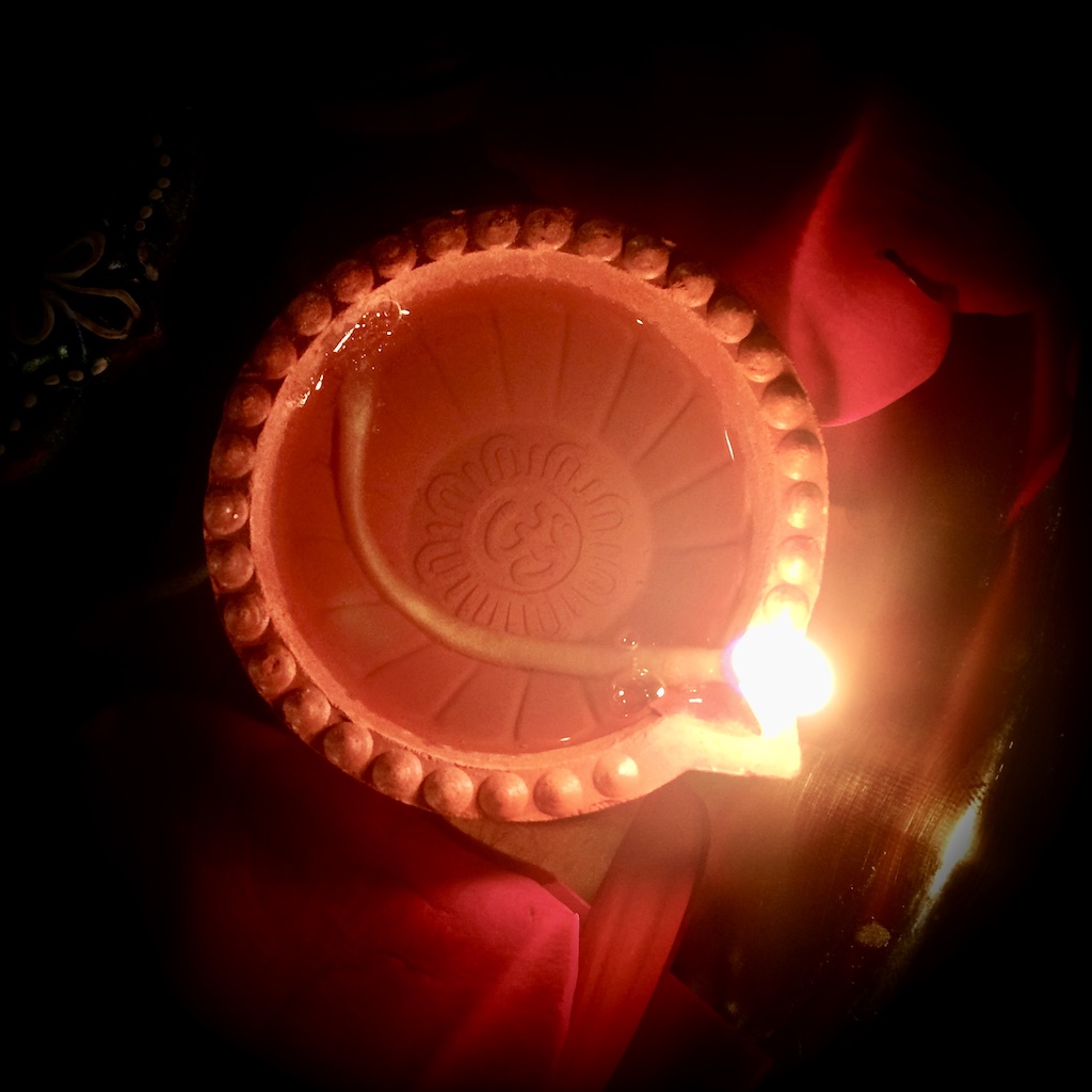 Ghee Diya unfolds the manifested wisdom of Prana, Tejas and Ojas in Ayurveda AT THE CORE