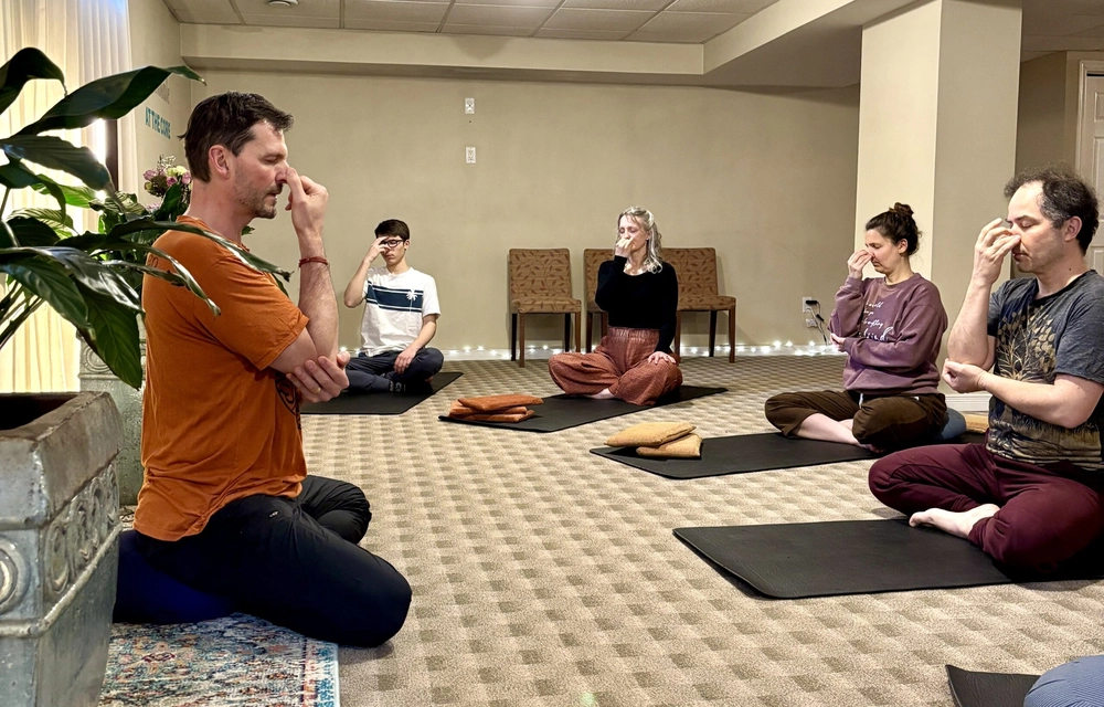 Group Yoga Class in London Ontario