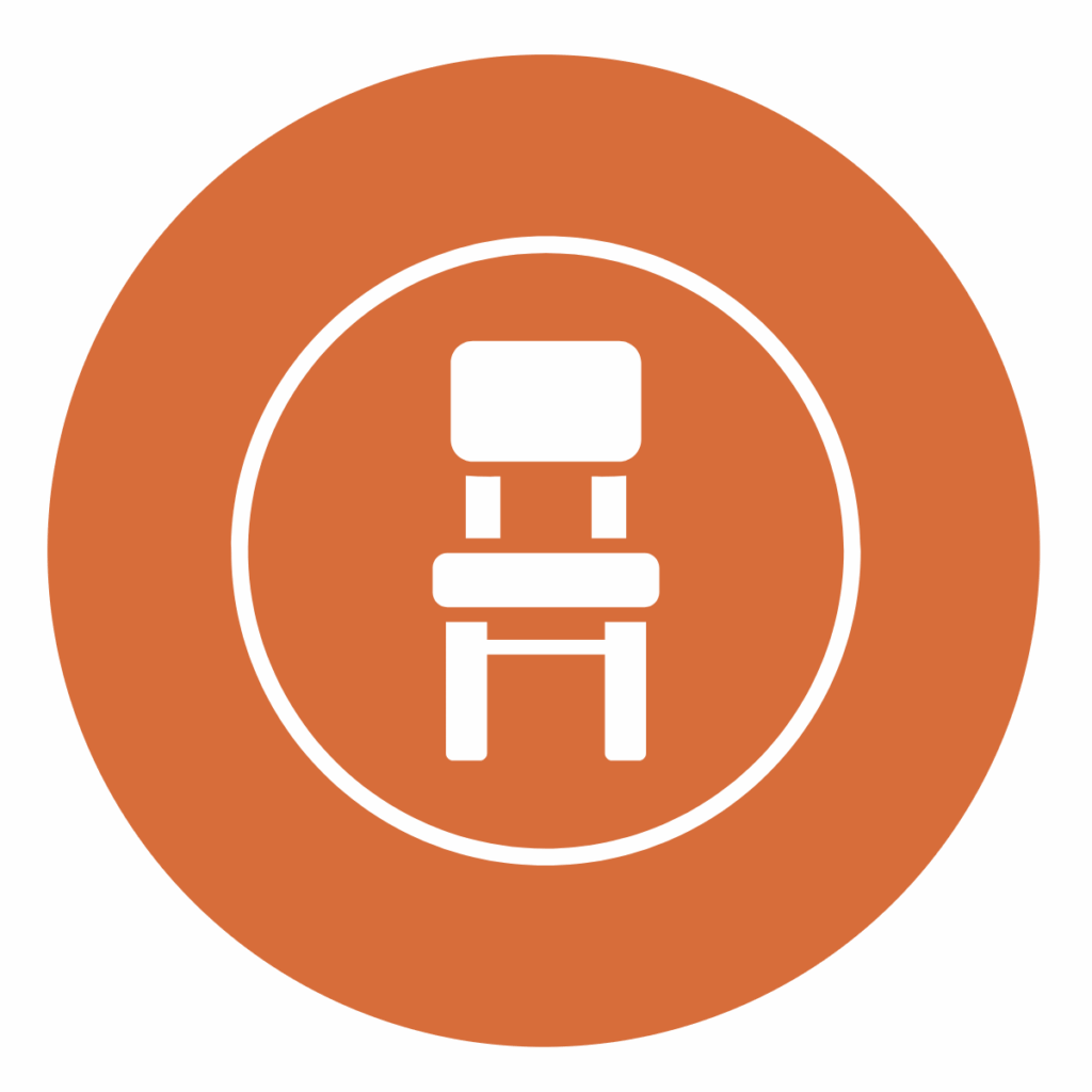 chair yoga branded icon