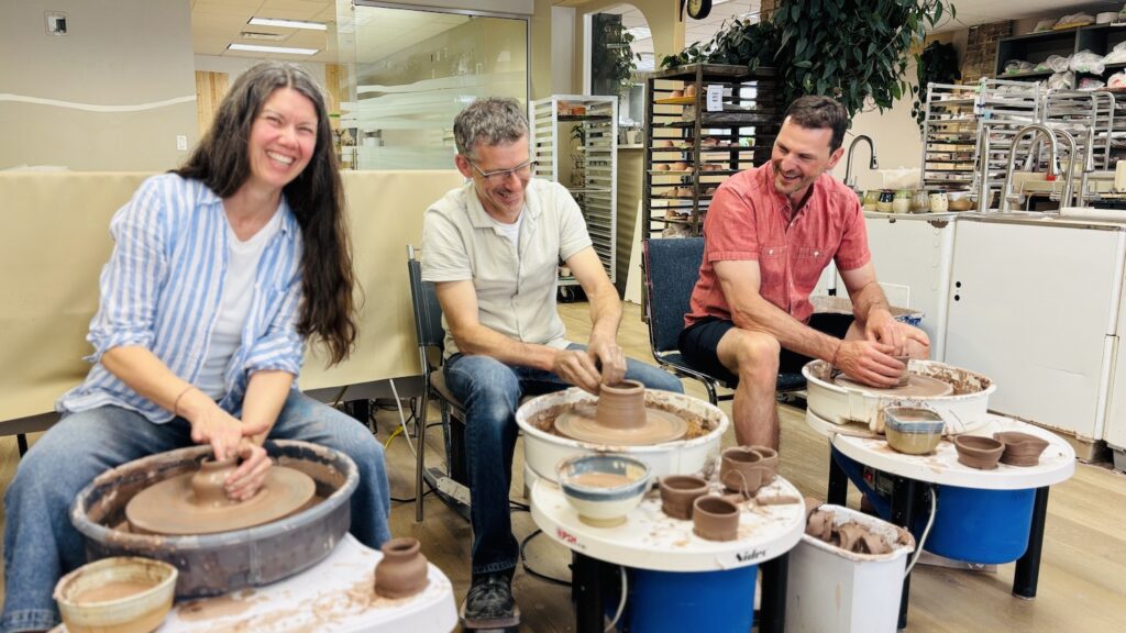 Yoga, Pottery, Ayurveda and Meditation Classes in London Ontario with Cottage Pottery Studio and AT THE CORE