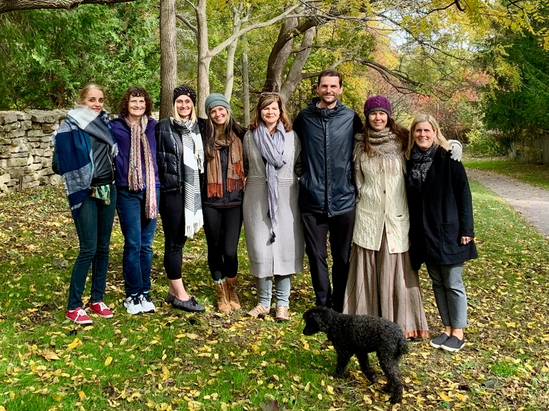 AT THE CORE community group on an autumn wellness retreat outing in London, Ontario