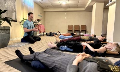 Gentle Yoga in London Ontario Canada is different AT THE CORE with Yogesh Van Acker